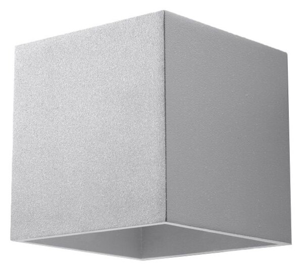 Sollux Lighting Nástěnné svítidlo QUAD 1 šedé
