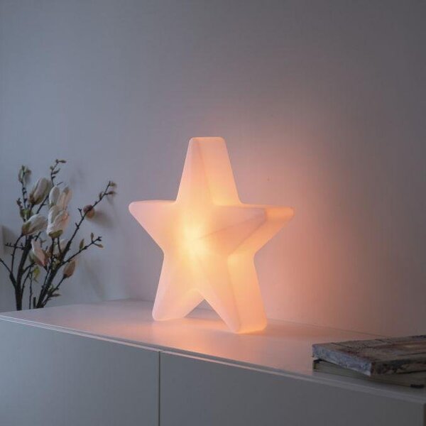 LD 19290-16 LED bateriové svítidlo AKKU-STAR, bílá, malé, venkovní, IP44, nabíjecí přes USB, RGB/6000K - JUST LIGHT
