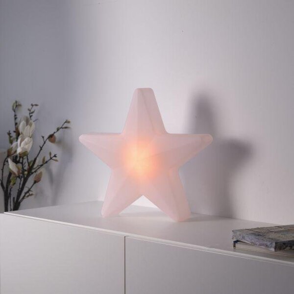LD 19290-16 LED bateriové svítidlo AKKU-STAR, bílá, malé, venkovní, IP44, nabíjecí přes USB, RGB/6000K - JUST LIGHT