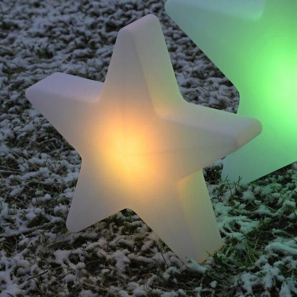 LD 19290-16 LED bateriové svítidlo AKKU-STAR, bílá, malé, venkovní, IP44, nabíjecí přes USB, RGB/6000K - JUST LIGHT