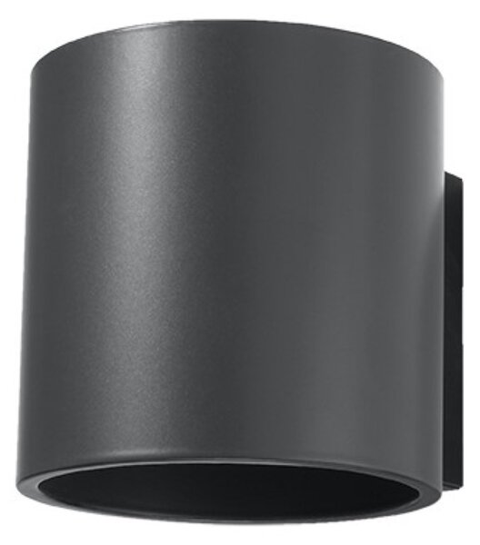 Sollux Lighting Nástěnná lampa ORBIS 1 antracitová