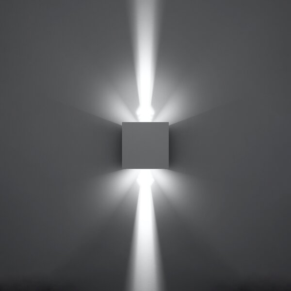 Sollux Lighting Nástěnné svítidlo LUCA white LED IP54