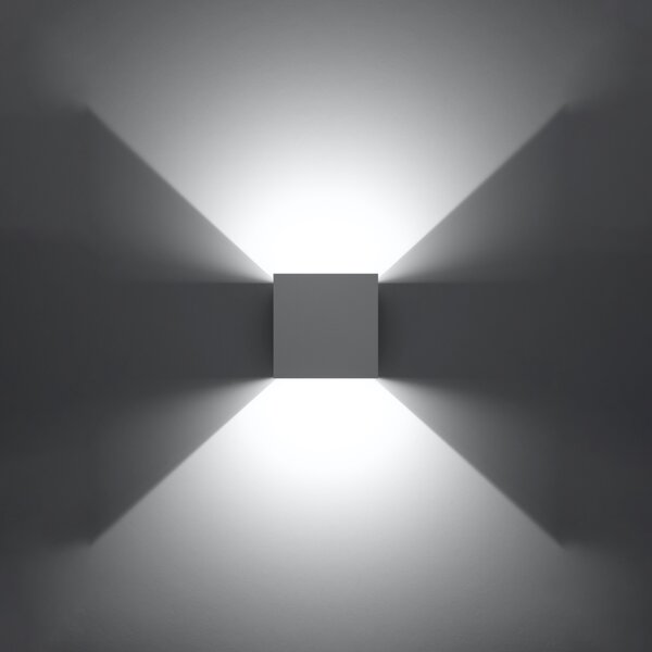 Sollux Lighting Nástěnné svítidlo LUCA white LED IP54