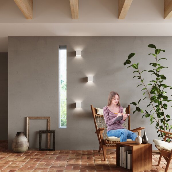 Sollux Lighting Nástěnné svítidlo LUCA white LED IP54