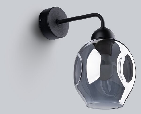 Sollux Lighting Nástěnné svítidlo FILLAN 1 černé