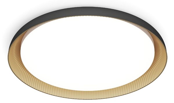 Pebblo UltraEfficient stropní svítidlo LED 10W 1950lm 4000K SceneSwitch CRI80 32cm kulaté IP20,černé