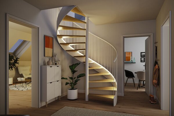 P 71120 LED Stair Strip senzor sada 5m soumrakové a pohybové čidlo (IR) 5m 5W 180lm/m 30 LED/m 3000K - PAULMANN