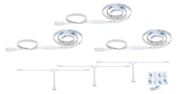 P 71219 MaxLED Stair LED Strip prodloužení 3x 0,5m 3x0,3W 64lm/m 2700K - PAULMANN