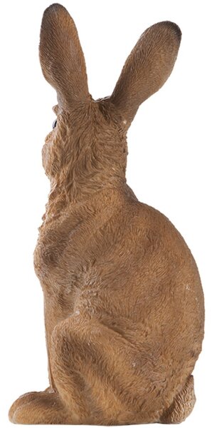 Zahradní figurka z polyresinu Mat, 23 cm, hnědá