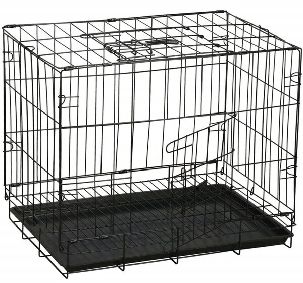 Klec pro zvířata 50x34x42 cm, kovová SPRINGOS PA1018