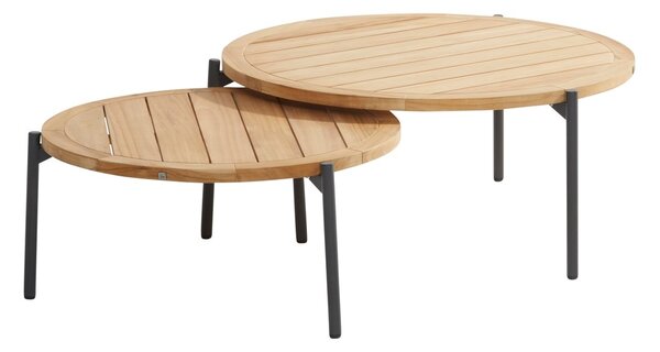 4Seasons Outdoor designové zahradní konferenční stoly Yoga Coffee Table Round (průměr 73 cm)