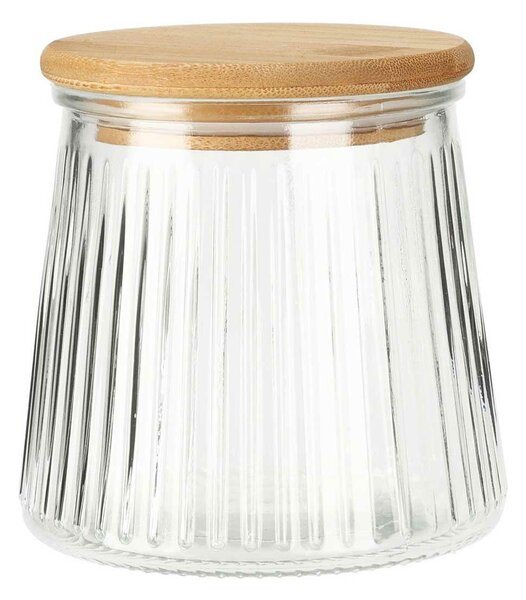 Skleněná nádoba na potraviny Ribbed 680ml