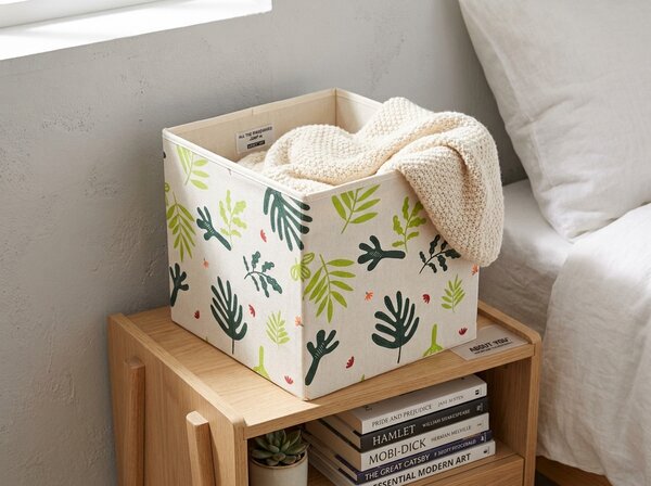 Úložný box ABOUT YOU BOTANICA 33 x 33 cm, vzorovaný