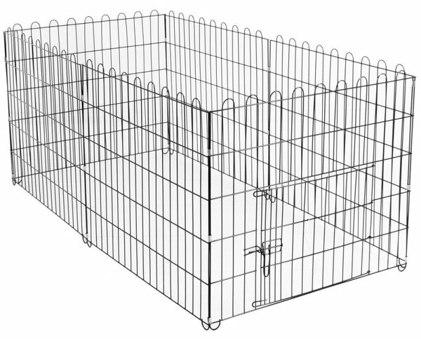 Skladací ohrádka pro psa - výběh pro štěnata 152x73 cm SPRINGOS PA1015
