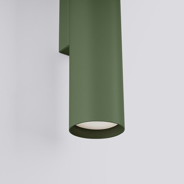 Sollux Lighting Nástěnné svítidlo LAGOS 2 olivově zelené