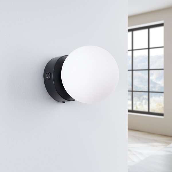 Sollux Lighting Nástěnné svítidlo YOLI 1 černé