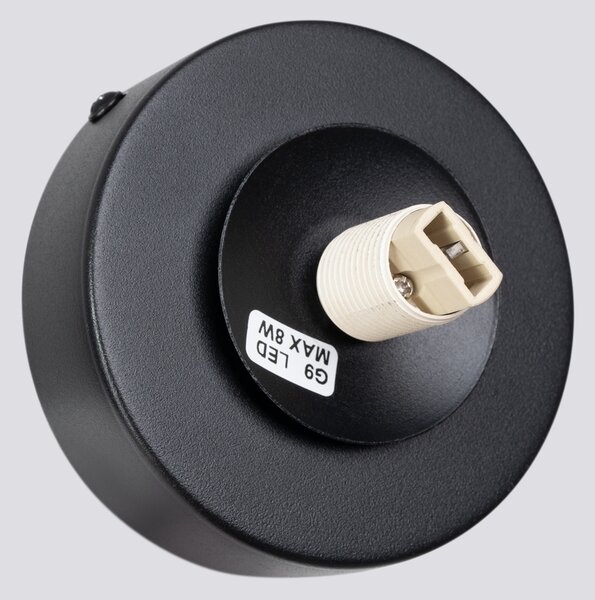 Sollux Lighting Nástěnné svítidlo YOLI 1 černé