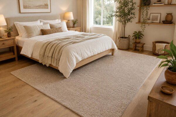 Koberec DUNE WOOL 497 01 TM621 béžový / hnědý