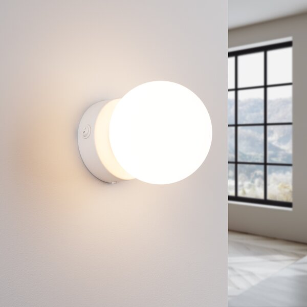 Sollux Lighting Nástěnné svítidlo YOLI 1 bílé