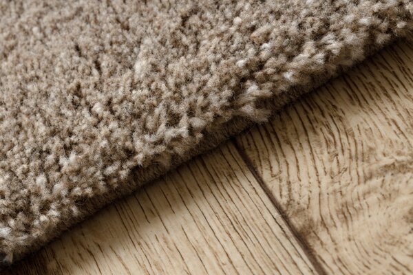 Koberec DUNE WOOL 497 01 TM620 hnědý