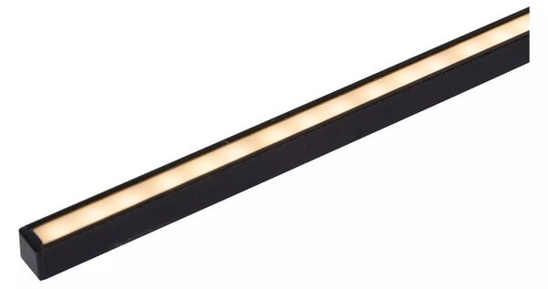 Lucide 12201/90/30 LED nástěnná svítidlo Mizar 1x10W | 2700K | 350lm | IP44 - černá