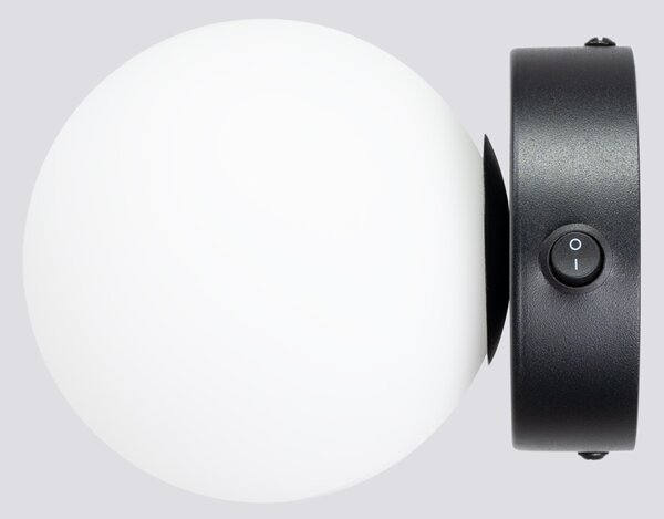 Sollux Lighting Nástěnné svítidlo YOLI 1 černé