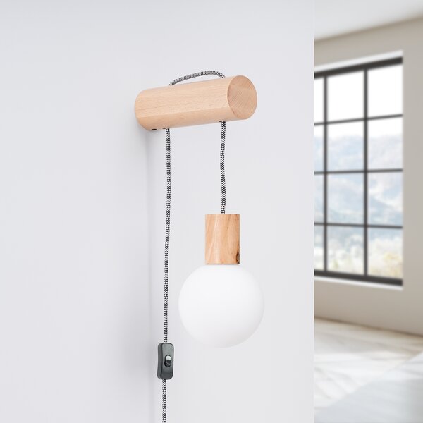 Sollux Lighting Nástěnné svítidlo NIBMI G9 s vypínačem