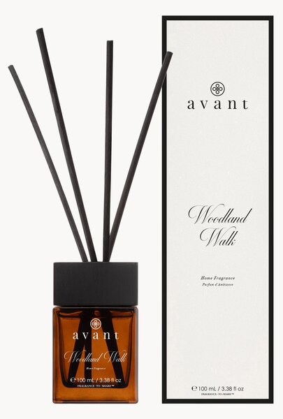Difuzér Woodland Walk (santalové dřevo, fíkové listy, černý rybíz a bergamot), 100 ml