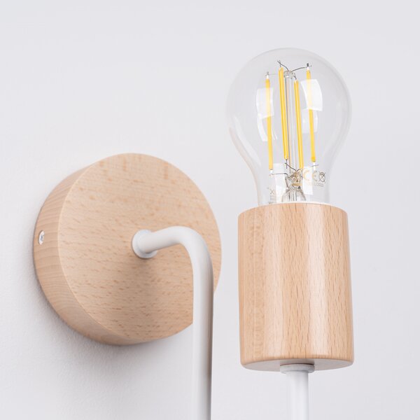Sollux Lighting Nástěnné svítidlo TIMBO bílé