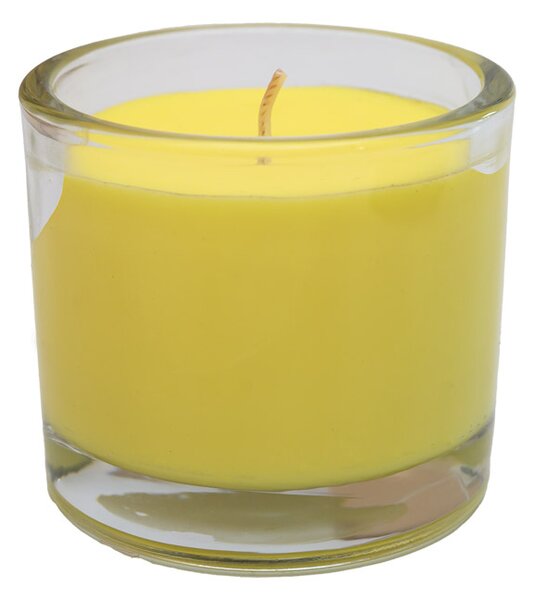 Svíčka ve skle MINNESOTA POPCORN YELLOW 9 cm žlutá
