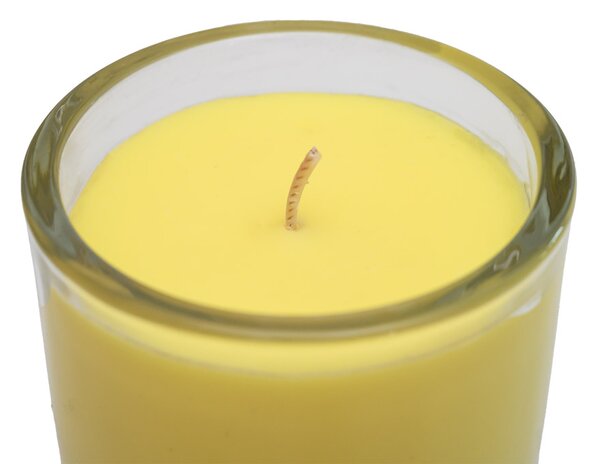 Svíčka ve skle MINNESOTA POPCORN YELLOW 9 cm žlutá