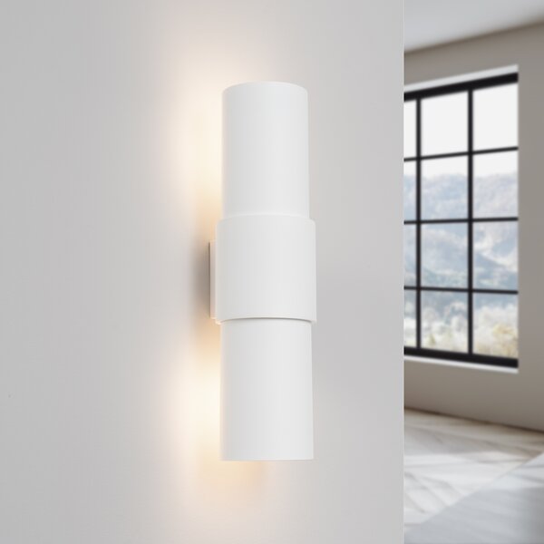 Sollux Lighting Nástěnné svítidlo FLASH 2 bílé