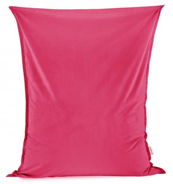 Polštář na sezení růžový plyš