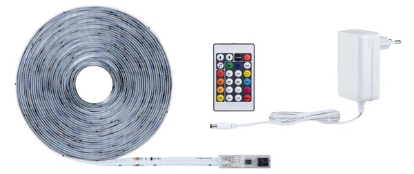 P 79565 SimpLED LED Strip RGBIC Motion Music kompletní sada 10m s krytím 32W 130lm/m 420 LED/m RGB 36VA - PAULMANN