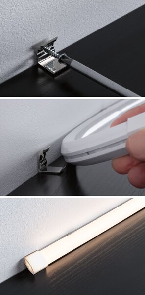 P 79566 SimpLED LED Strip Delta kompletní sada 1m s krytím 4,5W 660lm/m 3000K - PAULMANN