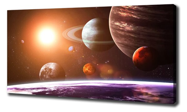 Foto obraz tištěný na plátně Sluneční soustava oc-90326848