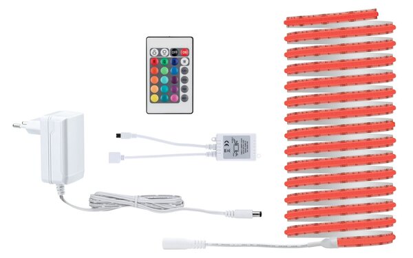 P 79569 SimpLED LED Strip Full-Line COB kompletní sada 5m 14,5W 140lm/m 840 LED/m RGB 24VA - PAULMANN
