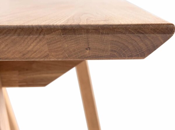 Jídelní dubový stůl Nordic - 1400x900 mm