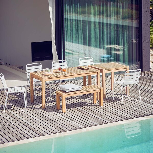 Jan Kurtz designové zahradní lavice Samoa Bench (šířka 130 cm)