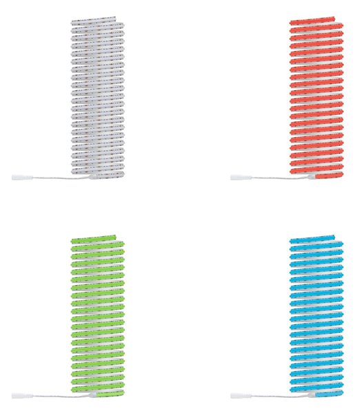 P 79570 SimpLED LED Strip Full-Line COB kompletní sada 7,5m 19,5W 140lm/m 840 LED/m RGB 24VA - PAULMANN