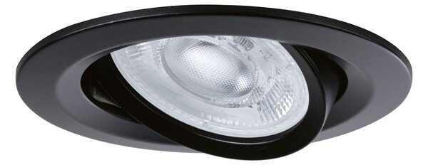 P 92275 LED vestavné svítidlo Nova GU10 Flat výklopné 3x4,9W 230V 2700K černá mat - PAULMANN