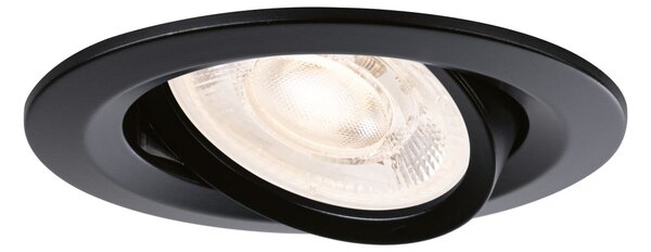 P 92275 LED vestavné svítidlo Nova GU10 Flat výklopné 3x4,9W 230V 2700K černá mat - PAULMANN