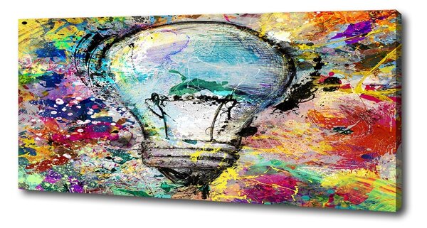 Foto obraz na plátně Žárovka oc-90508097