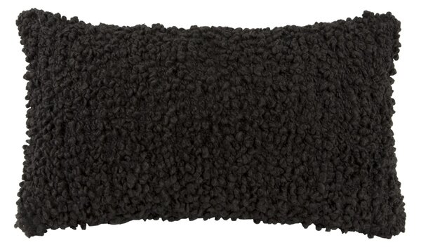Bavlněný obdélníkový polštář Purity 50x30 cm černý Present Time (Barva- černá)