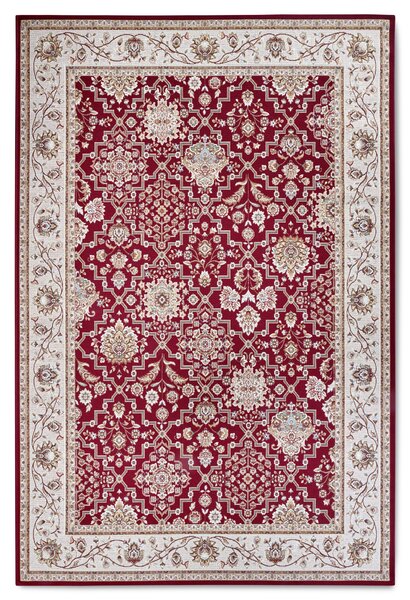 Villeroy & Boch, Kusový koberec Villeroy & Boch 106057 Red, Cream – na ven i na doma, 160x235, červená, chodba / předsíň