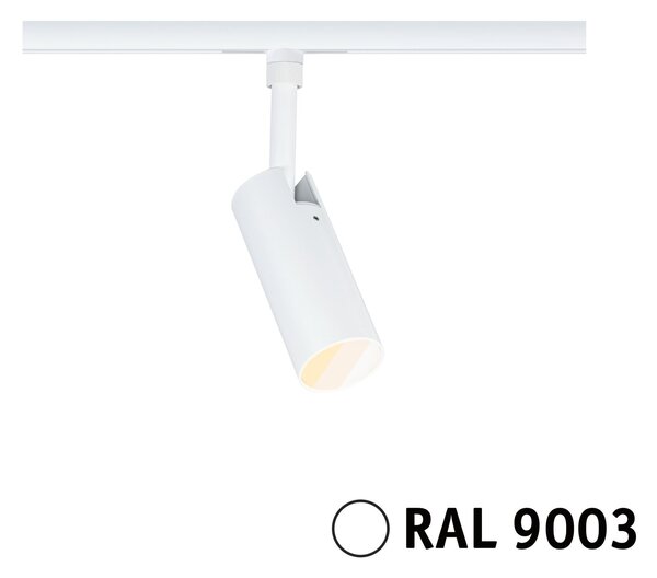 P 93143 URail lištový spot Tubo 4W 2700 - 4000K 230V bílá - PAULMANN