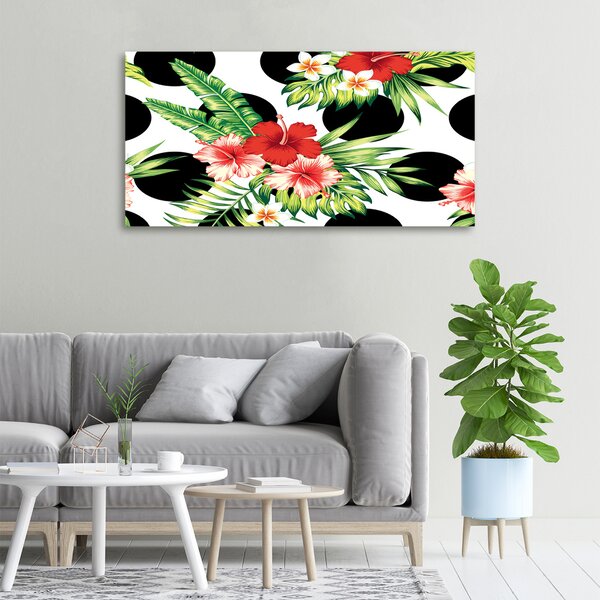 Foto obraz na plátně Havajské květiny oc-90696840