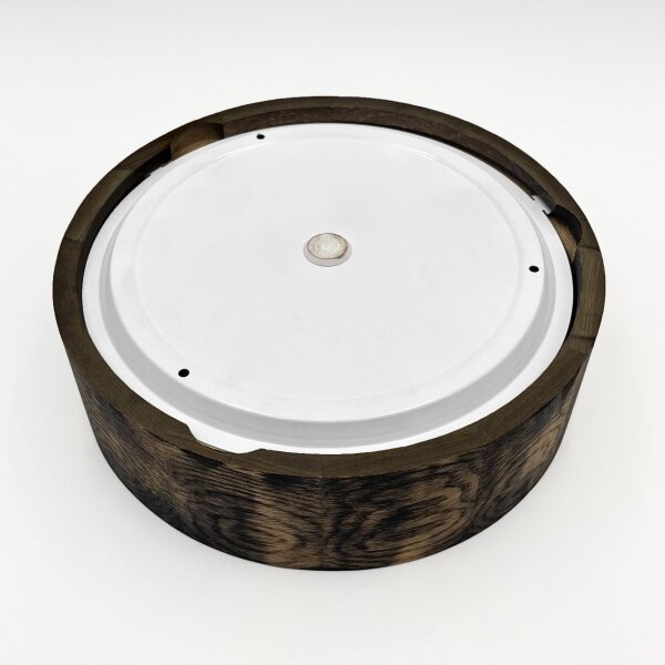 Koupelnové stropní svítidlo OAK SMOKY 2xE27/15W/230V IP54 pr. 27,5 cm dub/hnědá