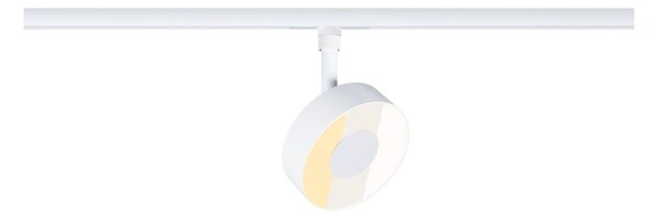 P 93153 URail lištový spot 3-krokové-stmívatelné Circle 5W 2700 - 4000K stmívatelné 230V bílá - PAULMANN