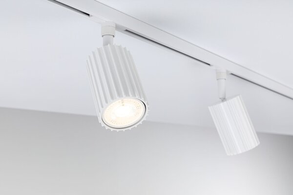 P 93149 URail lištový spot Lirena GU10 max. 10W 230V bílá - PAULMANN